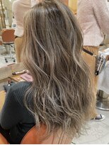 ネオリーブサイン 大森店(Neolive sign) 立体感、透明感◎ミルクグレージュ ハイライトカラー 【大森】