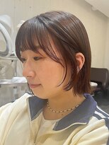 クラップス 杉田店(CLAPS)&nbsp;ぱつっとボブ/インナーレイヤー/顔周りレイヤー/耳かけボブ