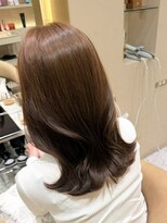 プアメリア 名古屋(Puamelia)&nbsp;ナチュラルブラウン/透明感カラー/髪質改善/ケアカラー