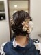 レリーフ(Relief)の写真/【内灘駅前徒歩1分】本格派の着付けとヘアセットができるサロン＊プロの技術で特別な日をより華やかに演出