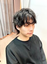 ジュノヘアー(Juno.hair) スパイラルメンズパーマ/メンズマッシュパーマ/ウルフパーマ