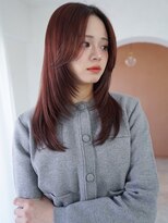 アンジェリカラボ(ANGELICA LABO) ANGELICA さらつやスプリングカラー チェリーブラウン