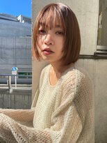 クク(coucou)&nbsp;ショート×ブラウンベージュ