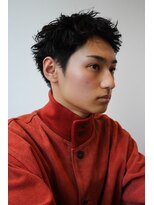 ツーダブル 豊中店(WW..)&nbsp;ツイストスパイラルパーマ波巻きスパイラル刈り上げマッシュ