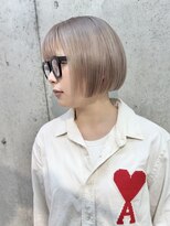 ラニヘアサロン(lani hair salon)&nbsp;ミルクティーカラー/ブリーチ/ハイトーン/ケアブリーチ/ボブ