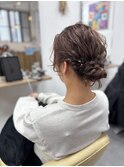結婚式お呼ばれヘア