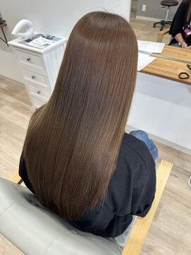 コエ(coe) coeオリジナル☆毎日簡単スタイリング☆ナチュラルストレート