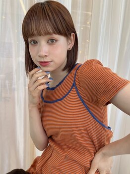 シャルヘアーデザイン(Shall hair design)の写真/【西鉄久留米駅/花畑駅より徒歩8分】潤いと柔らかさを兼ね備えたストレートで魅力的なヘアスタイルへ◎