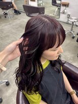 アペロ 柏(Apero)&nbsp;レッドブラウン/葡萄カラー/巻き髪/ダブルカラー/柏美容室