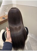 ブリーチなしで叶える透明感カラー