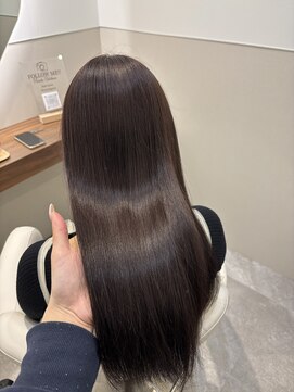 サロウィン 岡山店(SALOWIN) ブリーチなしで叶える透明感カラー