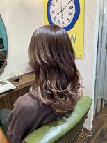 スロウ(SLOW) 透明感カラー、ラベンダーグレージュ