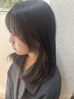 ロマンヤカタ ファース(ROMAN YAKATA fars)&nbsp;ミディアムレイヤー顔周りカット　上窪　2/26