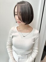 ステアケース ギンザセブン(stair:case ginza7)&nbsp;前下がりまとまるボブ前髪長め