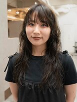 ジーレ 南堀江(jiire)&nbsp;オリーブベージュ×ニュアンスパーマ