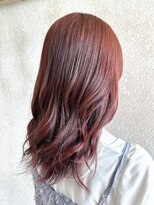 ヘアーララプラス(HAIR lala+) #ブリーチなし#ピンク#暖色カラー