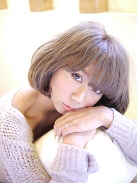 ヘアアンドスパ リコ(Hair&Spa Rico By LikkleMore) グレージュボブ｜グレーベージュ/グレージュカラー/オンブレ