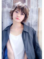 エース (ACE) ACE LA フリンジバング×グレージュ