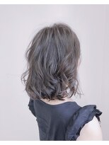 アナザヘアー なんば 高島屋前店(ANAZA hair)&nbsp;ハイトーングレージュ♪大人可愛い20代30代40代前下がりボブ