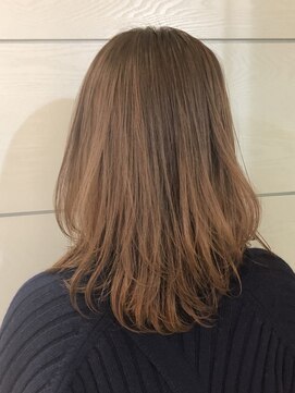 キャンバス バイ ネオリーブ 横浜西口(Canvas by neo.) ブリーチ必須の透明感ミルクティーベージュ＊