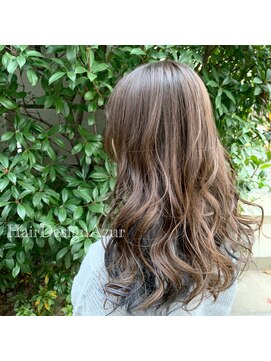 ヘアーデザイン アズール(Hair Design Azur) 【Azur】スモーキーグレージュに“aquaグレーのinner color”