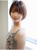 【透明感×こなれヘア】大人かわいい前髪ショート