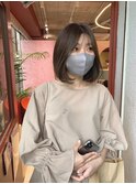 【髪質改善】シアーグレージュカラー