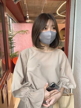 ローレンジウ(LOREN JU) 【髪質改善】シアーグレージュカラー