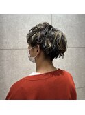 <Insta@s_ym_99_>パーマ×ハイライト/フェザーバング[町田駅]