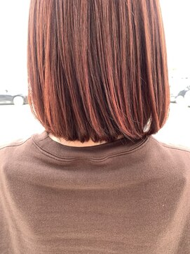 カノエ 宇部小串店(canoe) ピンクベージュ/髪質改善縮毛矯正/髪質改善/韓国風/韓国ヘア