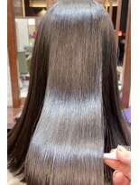 サロンデピレ ツヤ髪ロングナチュラル暗色 #縮毛矯正癖ストパー#髪質改善