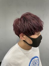 カラーチェンジでヘアを【Men's salon REBECCA】