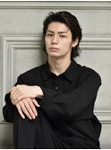 【INTRO.】スーツ短髪束感モテる黒髪シークレットパーマ流行