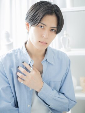 カバーヘア 上尾西口店(COVER HAIR) デコ出しセンターパートグレージュアッシュa上尾!