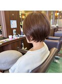 ショートボブ/髪質改善トリートメント