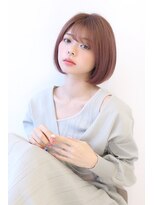 オーロ 千里山店(ORO) 20代30代40代50代ボブルフネビージュ小顔ワンレンショート