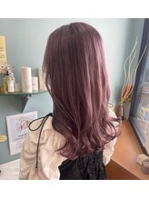 ヘアーサロンクレオ(CREO) ラベンダーピンク