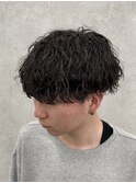 波巻きスパイラルパーマツイストスパイラルパーマ韓国マッシュ