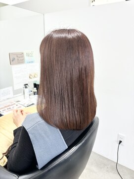 イレス 新札幌店(IRESU) ドレスヘア/ショコラアッシュ/弱酸性縮毛矯正/髪質改善/新札幌