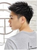 10代20代王道短髪ツーブロックアップバングショート