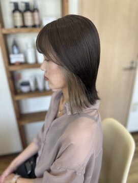 ココカラヘアー プラス(cococara‐hair plus) フェイスフレーミング×イヤリングカラー
