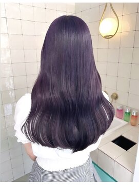 フウ(fuh) ラベンダーカラー/パープル/髪質改善/艶髪/ハイトーン