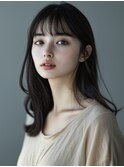 ★暗めカラーグランマッシュフェイスフレーミングデザインカラー