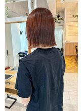 アイビー ジュール(IVY joure) 丸くならないボブ 切りっぱなしボブ toyoshima