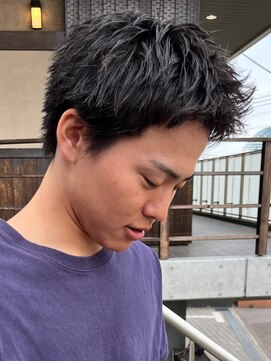 アイズ 海老名(AIZU) スパイキーショート ベリーショート メンズショート 眉毛 短髪