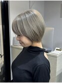 小顔◎大人ショートボブ丸みショートカットマッシュショート