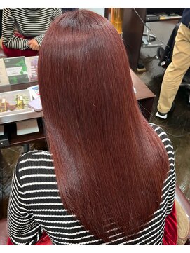 ラリュエル 江曽島店(La Ruelle.) 美髪セミロング☆水素☆髪質改善☆marbb☆煌水☆ダメージレス