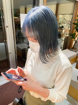 ヌークバイラヴェスト 四日市(neuk by lovest) 【色味にうっとり】ハイトーンブルー