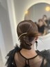 ブライダルヘアセット 2500円
