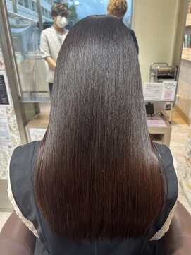 メルバイグラフ 梅田(mel by GRAFF) 「縮毛矯正で叶える理想のストレートヘア」